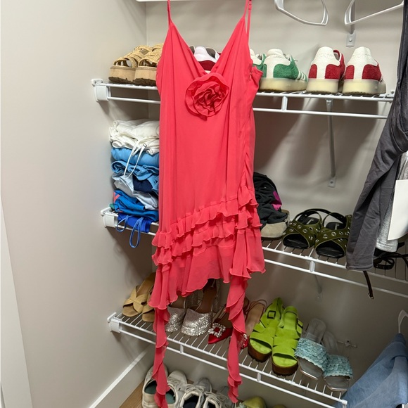 GIANNI BINI BELLE ROSETTE DRESS - Picture 2 of 5